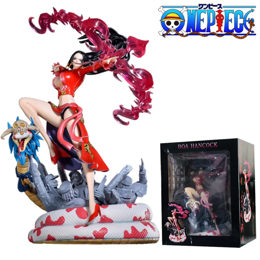 

35cm One Piece Anime Figures Boa Hancock Arrows Of Captivity Action Figures Nanabukai Gk Collection Statue Pvc Model Toys Gifts