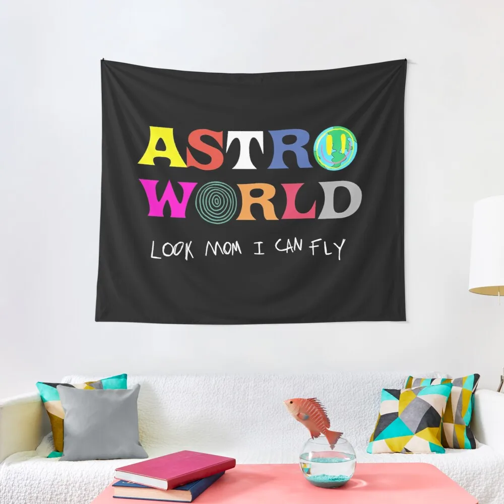 Astroworld Look Mum I Can Fly College Dorm роскошный пушистый теплый уютный Настенный декор