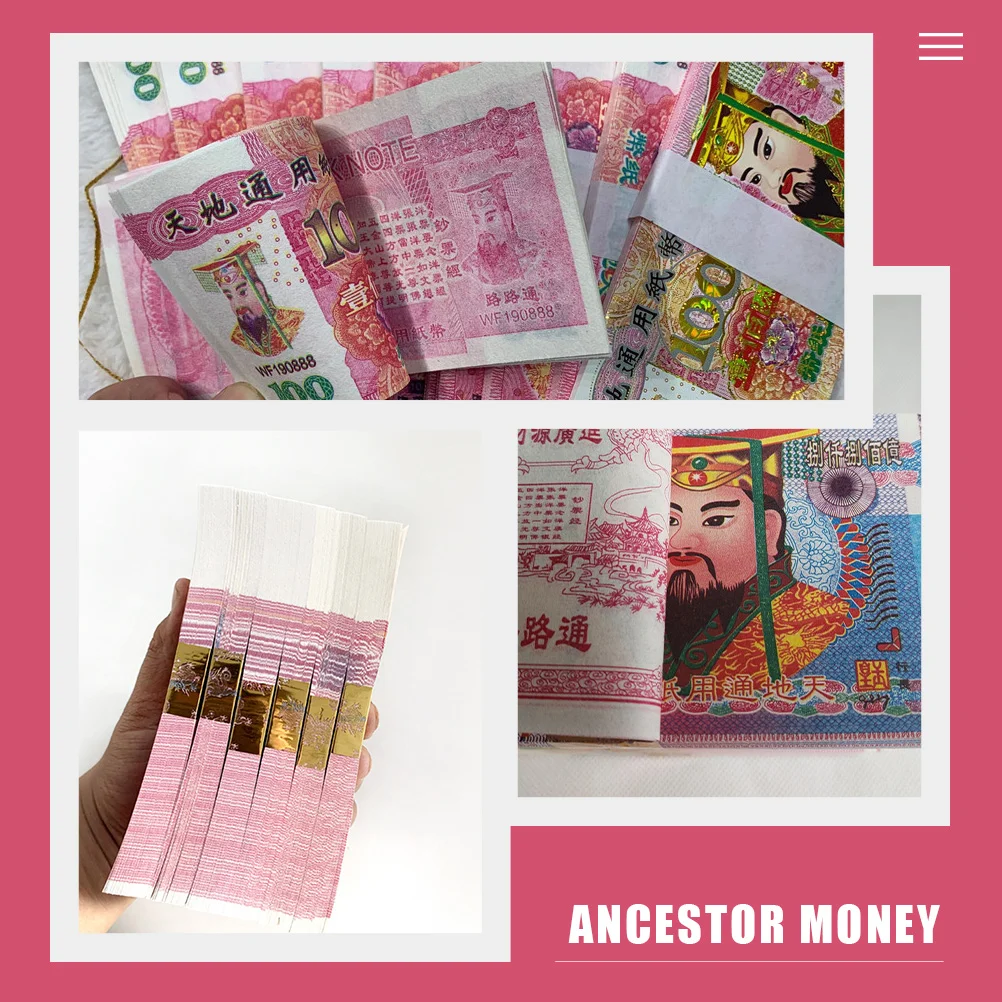 1000 листов бумага для поклонения предков принадлежности связывания денег