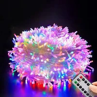 christmas lights 1m 10m 20m 30m led string fairy light 8 modes colorful led fairy string lights wedding party holiday lights