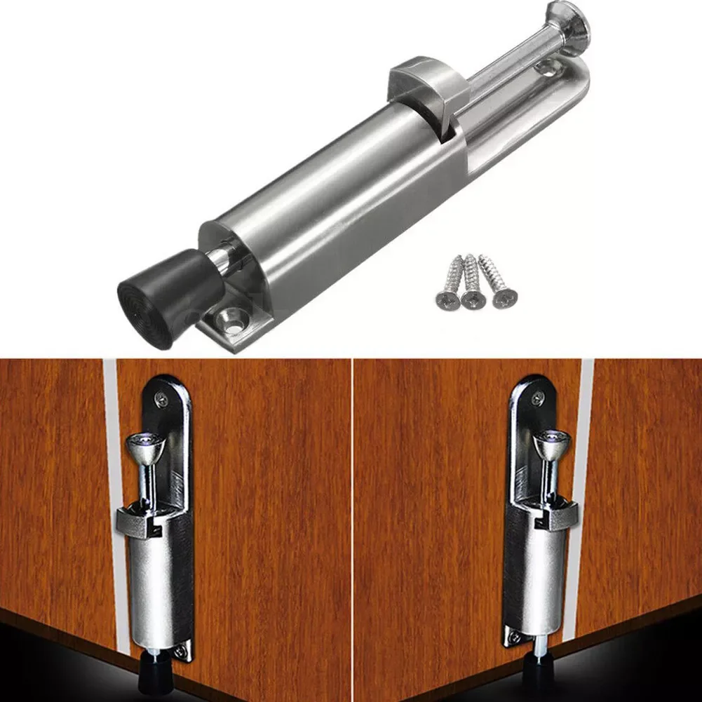 

For Family Office Wedges Hardware Mounted Holder Foot Brake Rubbed Door Holder Heavy Duty Door Stopper Kick Down Home Decoration