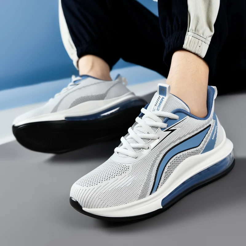 Men's Comfortable Breathable Casual Sneakers Adult Teenagers Outdoor Running Shoes Walking Shoes School Sports Shoes 39-45