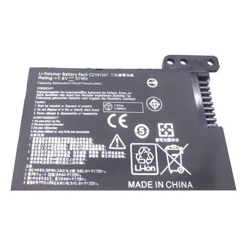 LMDTK Новый аккумулятор для ноутбука C21N1347 для ASUS X554L X555 X555L X555LA X555LD X555LN X555MA 2ICP4/63/134