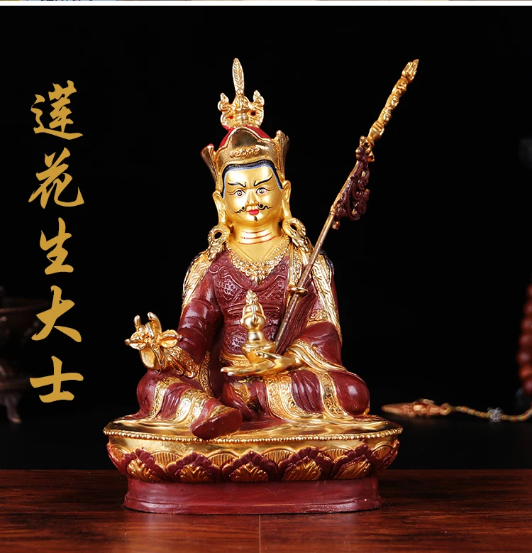 Оптовые буддийские принадлежности - изысканная 8 &quot-21 см буддийская позолота