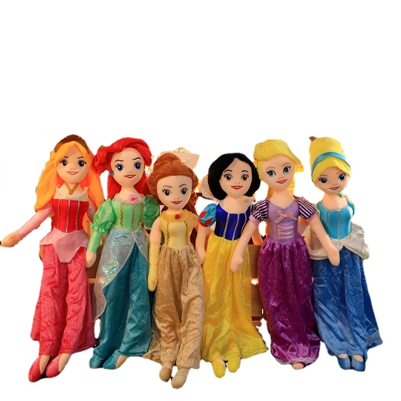 

Disney Doll Surprise Toys Cinderella Snow White Kids Family Outfits Children Realistic Plush Toy Princess Doll Sophia For Girls