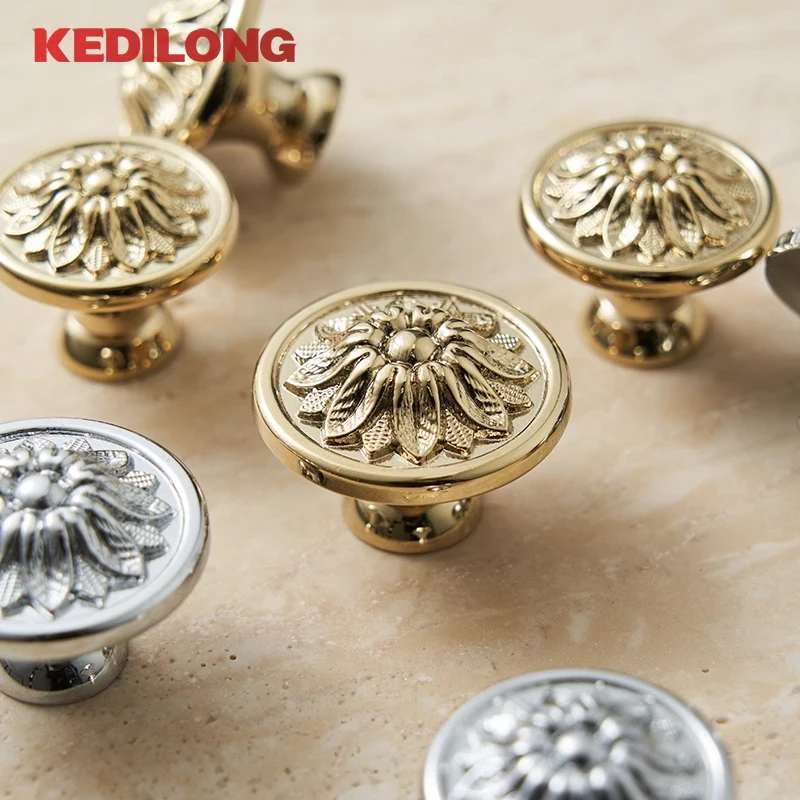 Однотонная латунная хромированная Серебряная дверная ручка для гардероба