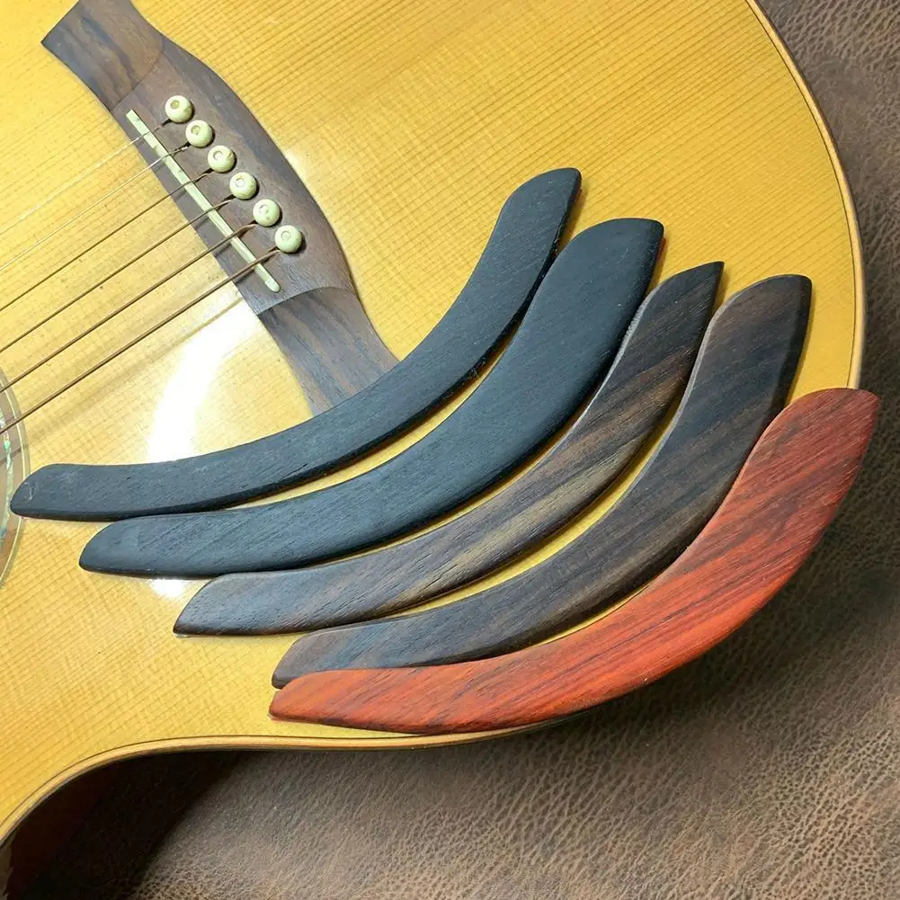 

Redwood/Rosewood/Ebony Figured Guitar Arm Rest Guitar Parts Stand For Guitar