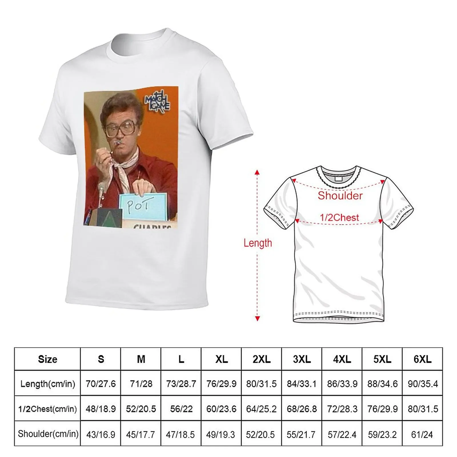 Фото Футболка Charles Nelson Reilly Pot T-Shirt Festival, повседневная, с короткими рукавами №2