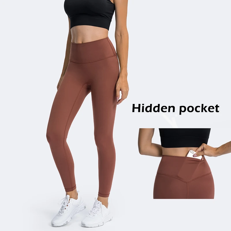 

Женские леггинсы для занятий йогой с высокой талией и принтом