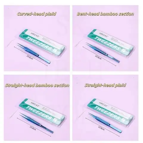 Прецизионные пинцеты из титанового сплава, профессиональный ремонт отпечатков пальцев, линия лета, материнская плата телефона, антимагнитные щипцы для электроники