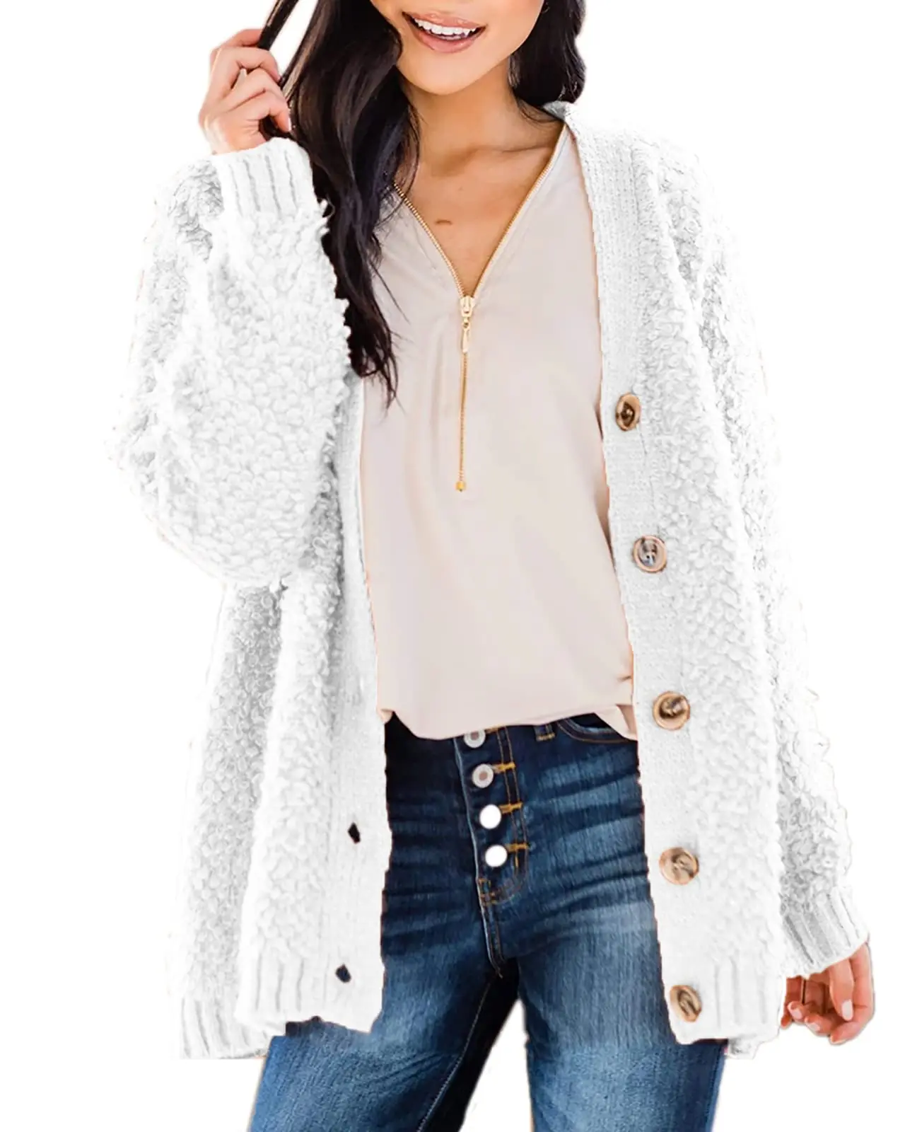 Рисунок 3 - Женский кардиган с длинным рукавом