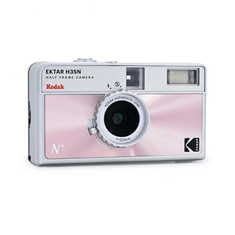 Фото Плёночная камера KODAK EKTAR H35N x BT21 H35N 35 мм, полнокадровая, с вспышкой, многоразовая, для пленки ColorPlus, 2026 год №4