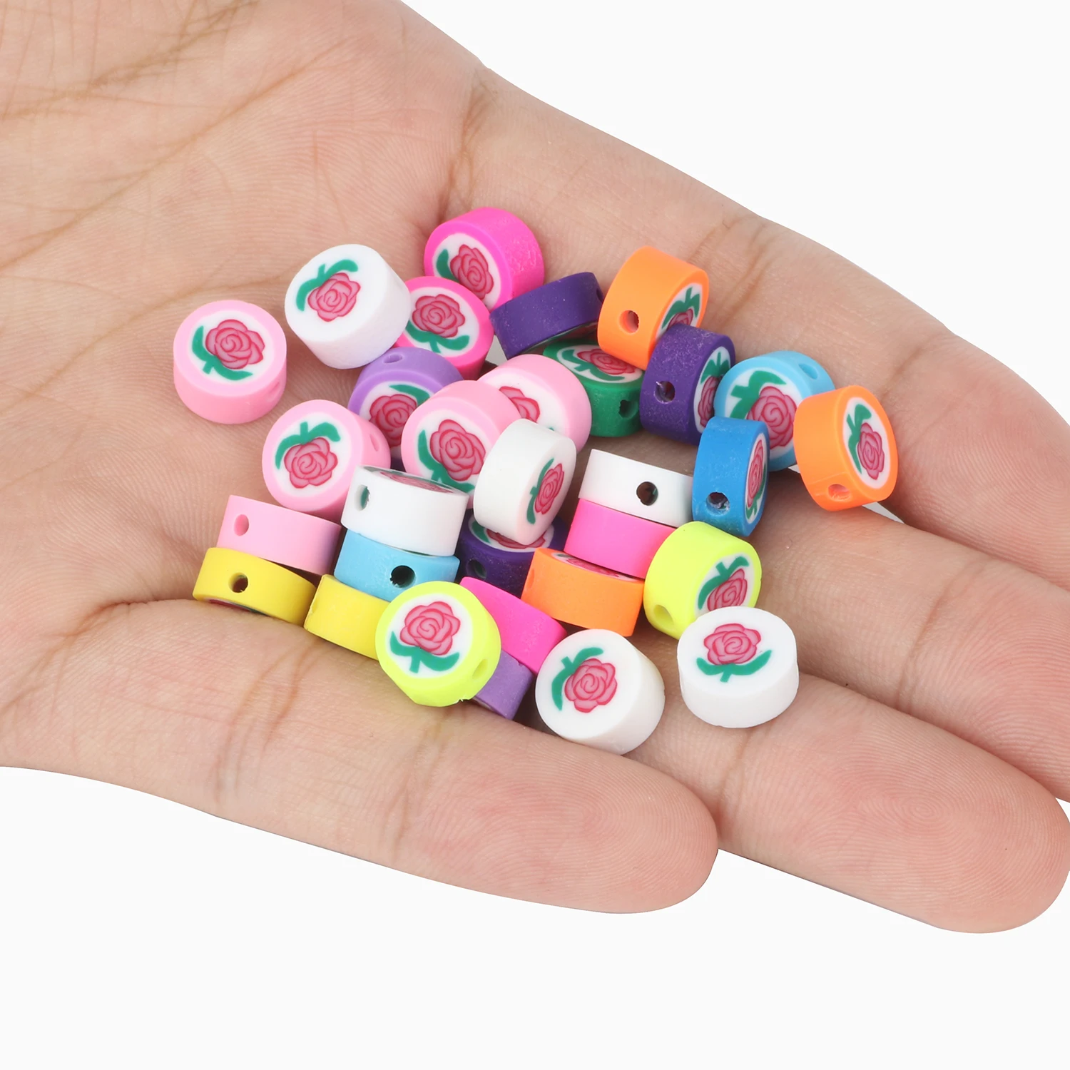 50-150 шт. бусины из полимерной глины в форме звезды