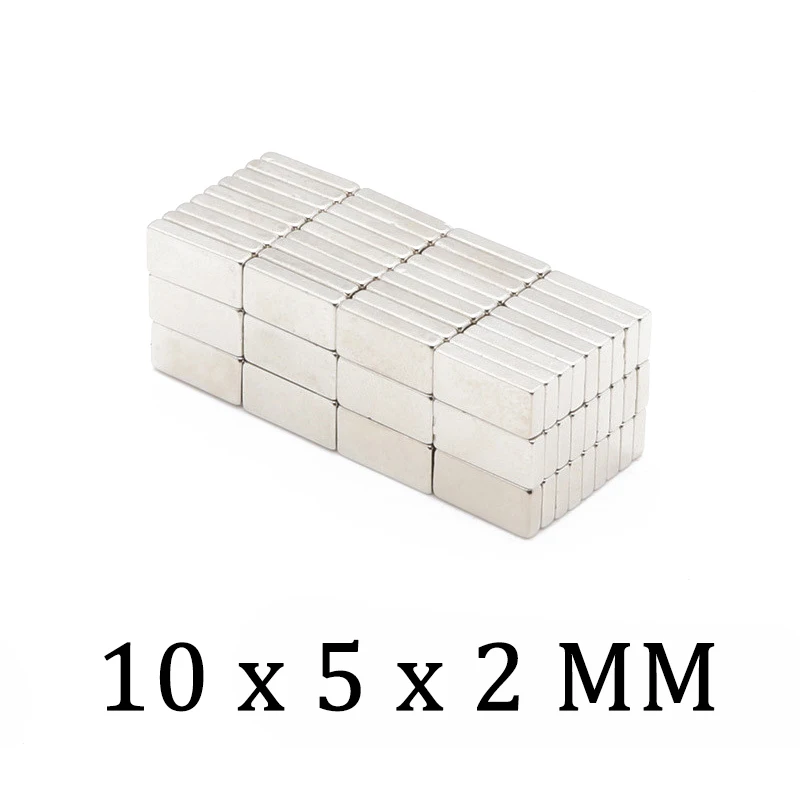 

10/30/50/80/100/120Pcs 10x5x2mm Neodymium Magnet 10mmx5mmx2mm Fridge Magnet N52 Rare Earth Magnet Permanent Magnetic imanes Disc