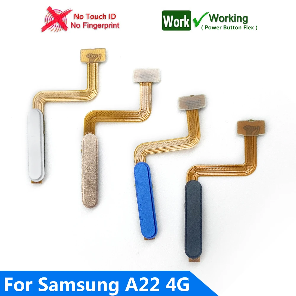 Для Samsung Galaxy A12 датчик отпечатков пальцев Главная Кнопка возврата клавиша меню с