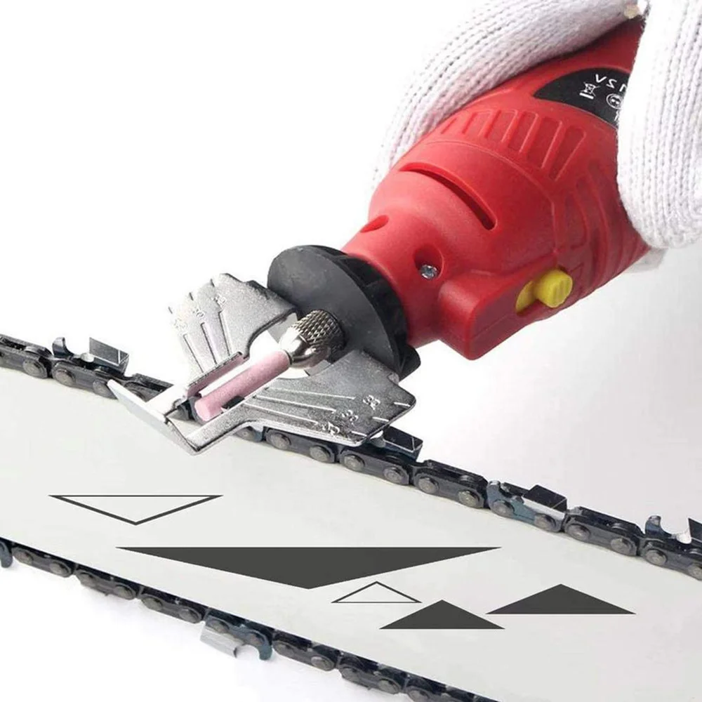 

Chainsaw Sharpening Kit Electric Grinding Chain Polishing Accessory Kit Sharpening Saw Serrated Grinding Tools Power Tools