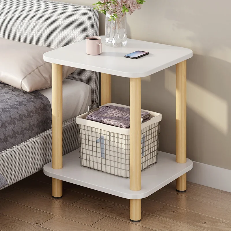 Минималистичный ночной столик в скандинавском стиле современная деревянная