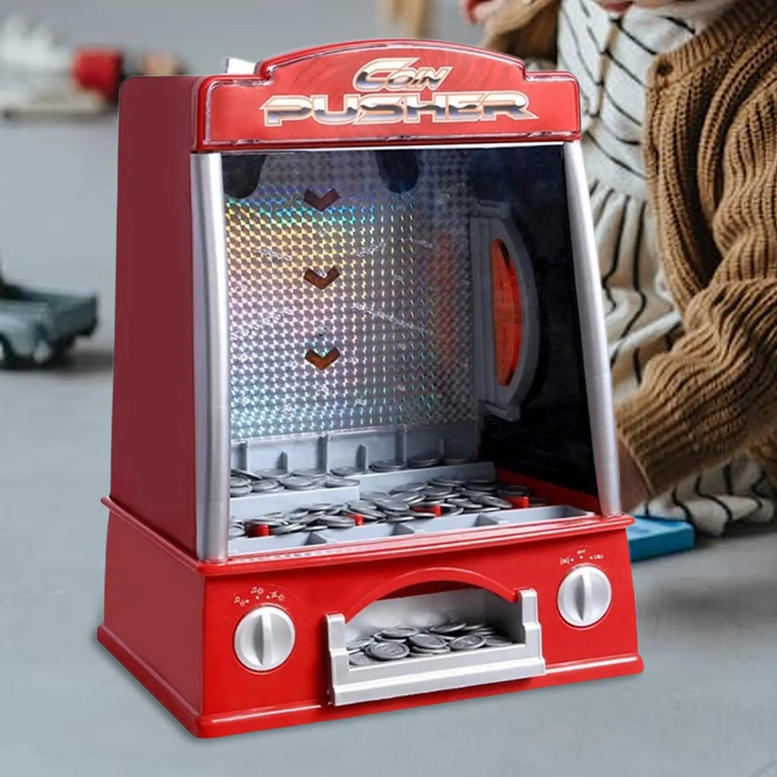 

Kids Electric Arcade Game with 150 Game Tokens Birthday Gift for Kids