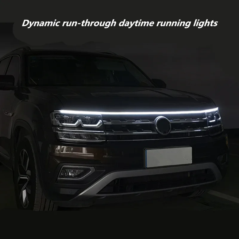 

Динамические дневные ходовые огни, дневные ходовые огни, бампер, сканирующее освещение с водяной крышкой, окружающие огни через светодиодный, передние декоративные Автомобильные фары