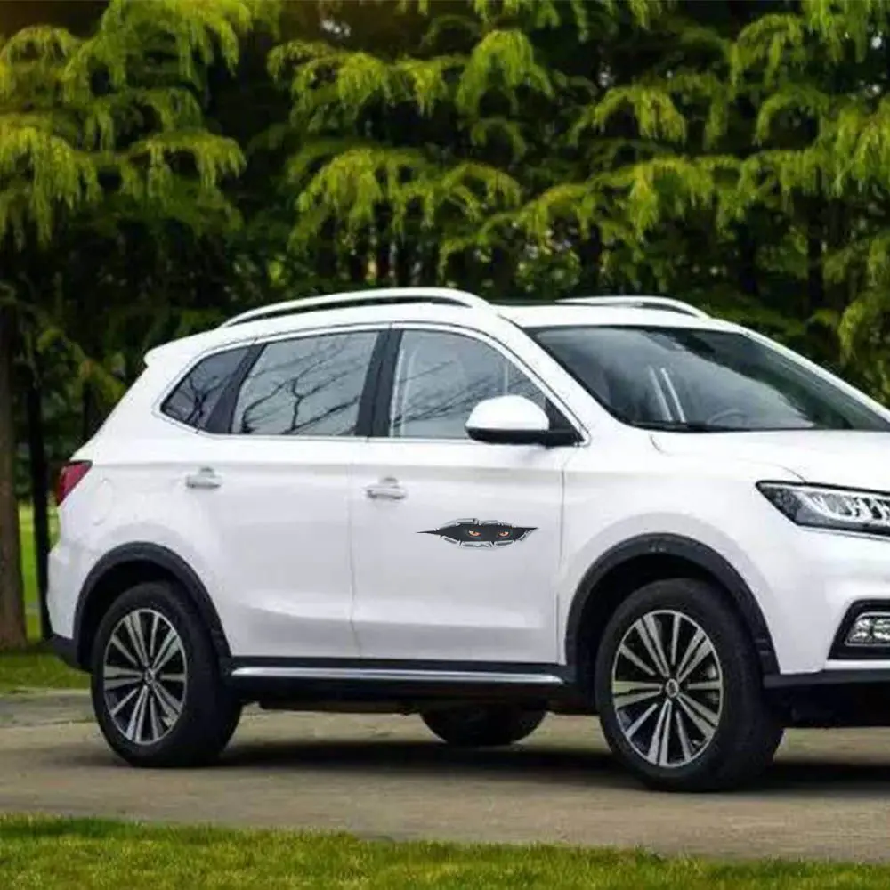Автомобильный Стайлинг декоративные наклейки все глаза автомобили забавный 3D