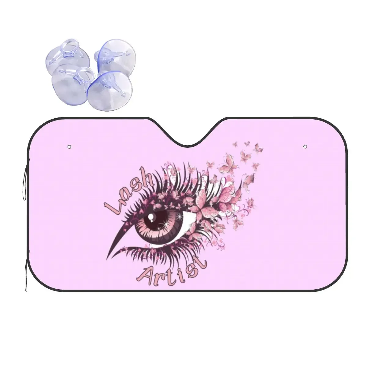 Ресницы художник ресницы техник красота лобовое стекло Солнцезащитный козырек