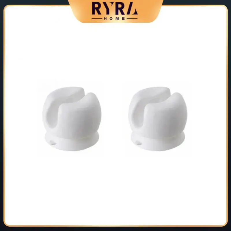 

2/4/5PCS Tooth Brush Storage Suction Cup Perforated-free Rack Japanese-style Silicon Organizer Rack Bathroom Accessories