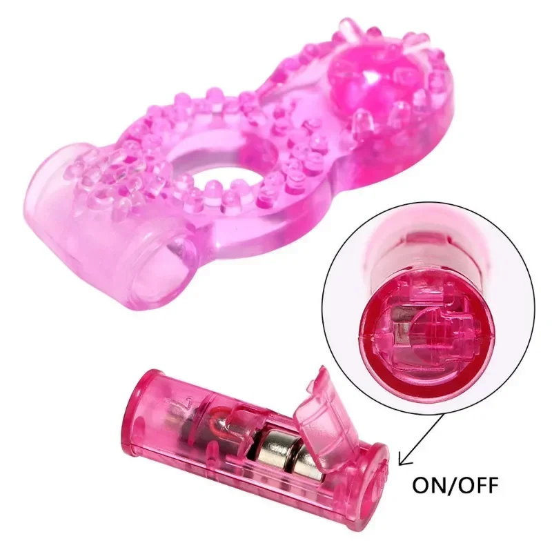 New Sex Shop Vibrator Massager dla par Penis Toy kobiet Stymulator łechtaczki Pierścień kogut Męskie wibratory Dildo