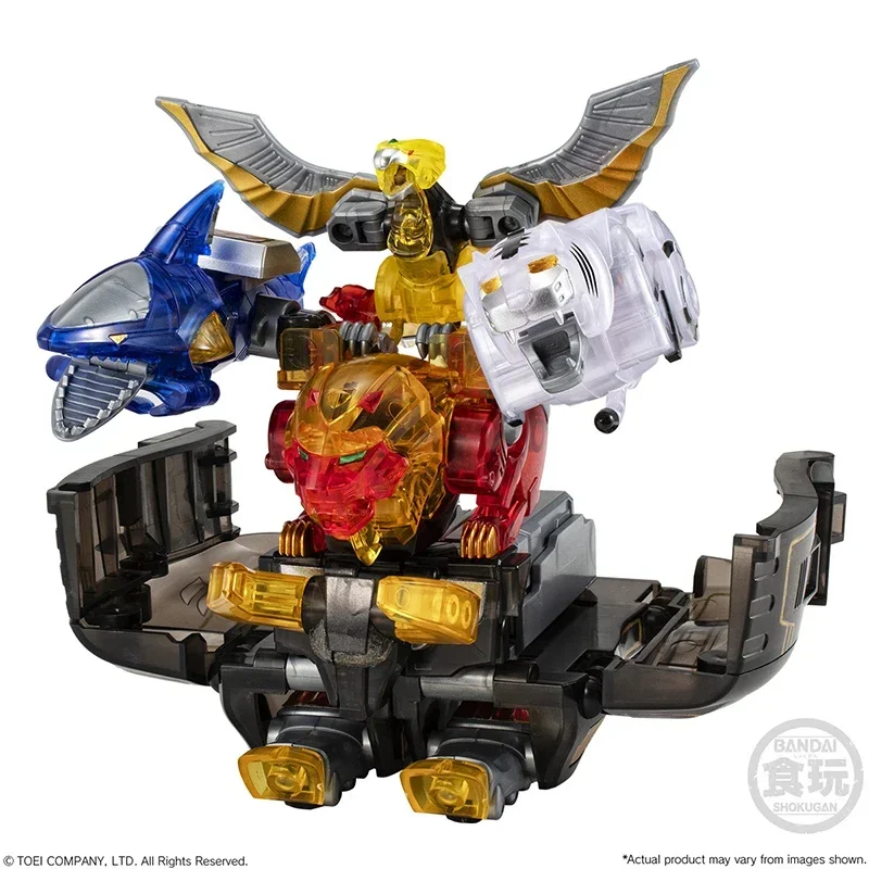 Фото В наличии: Набор сборных моделей Bandai PB Food SMP Beast Team Teeth King, цветные прозрачные игрушки-конструкторы №5