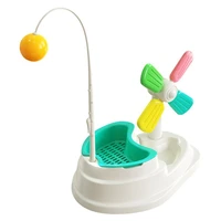 cat grass grows a fun toy decompression interactive windmill toy comes with a stick and storage function