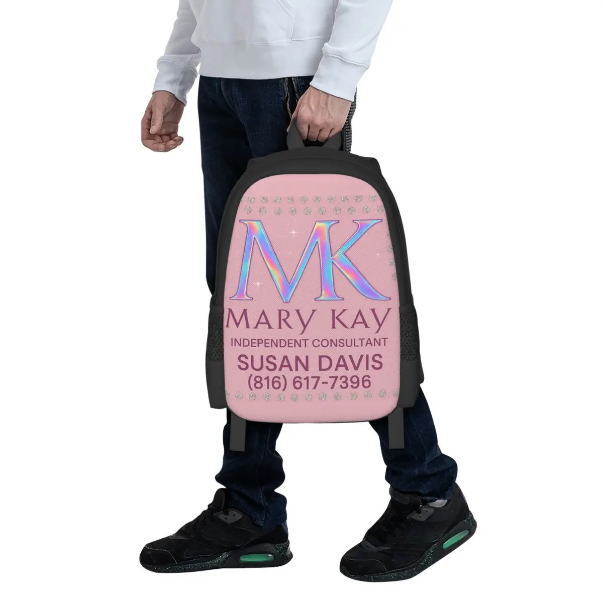 Рюкзак Susan Davis Mary Kay, горячая распродажа, вместительный рюкзак для детей, школьная сумка, сумки через плечо для мужчин и женщин (art.: 3920da9ee43de) - 3920da9ee43de