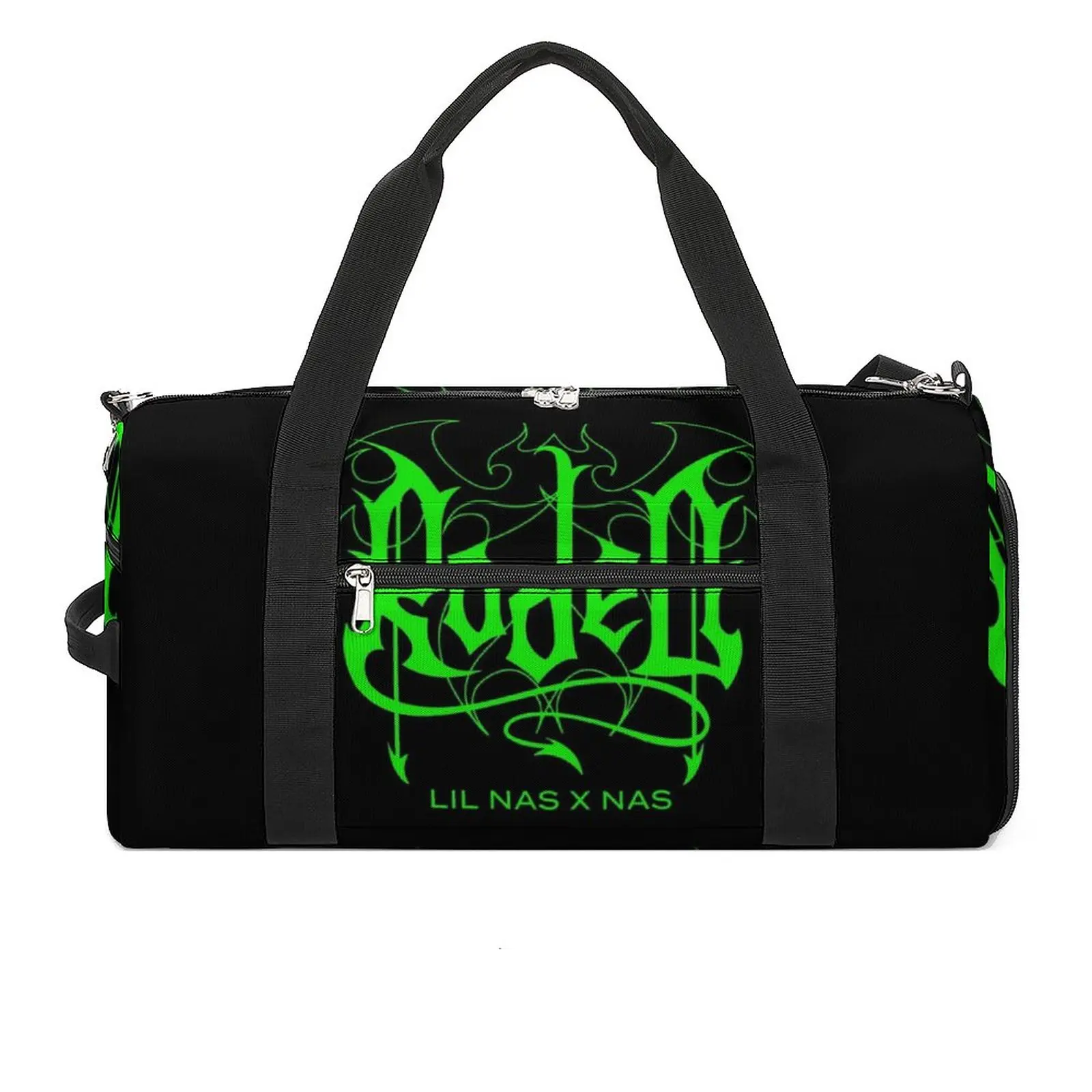 

Lil Nas X Rodeo Gym Bag Album Art Word Green Music Cool Training Sports Bags Couple Gym Accessories Fitness Bag Outdoor Handbags