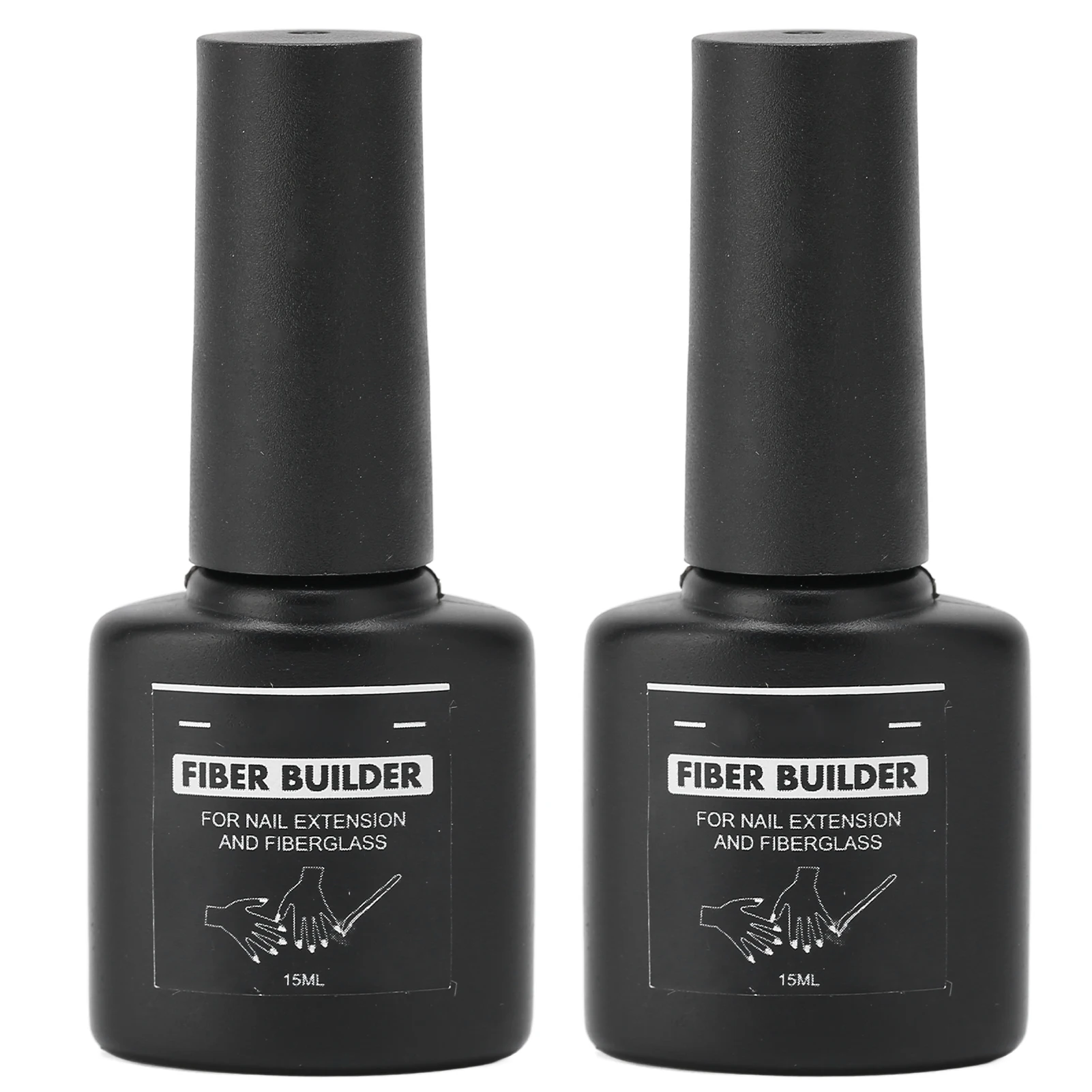 

2pcs 15ml Nail Extension Gel Home Nail Salon Professional Fast Extension UV Gel for Beginner Artist
