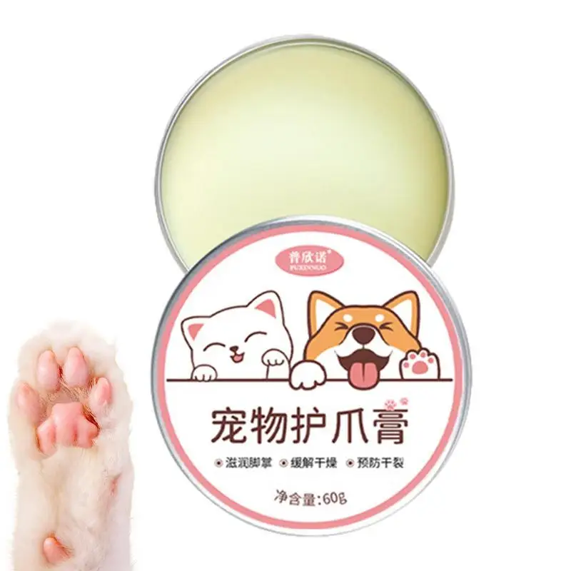 

Pet Paw Balm 60g Paw Soother Natural Ingredients Dog Feet Balm Paw Lotion Soothing Balm Safe Cream For Dog Cat Puppy Kitten