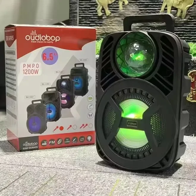 Hi-fi стерео сабвуфер для караоке звуковая Бумбокс улицы портативный музыкальный