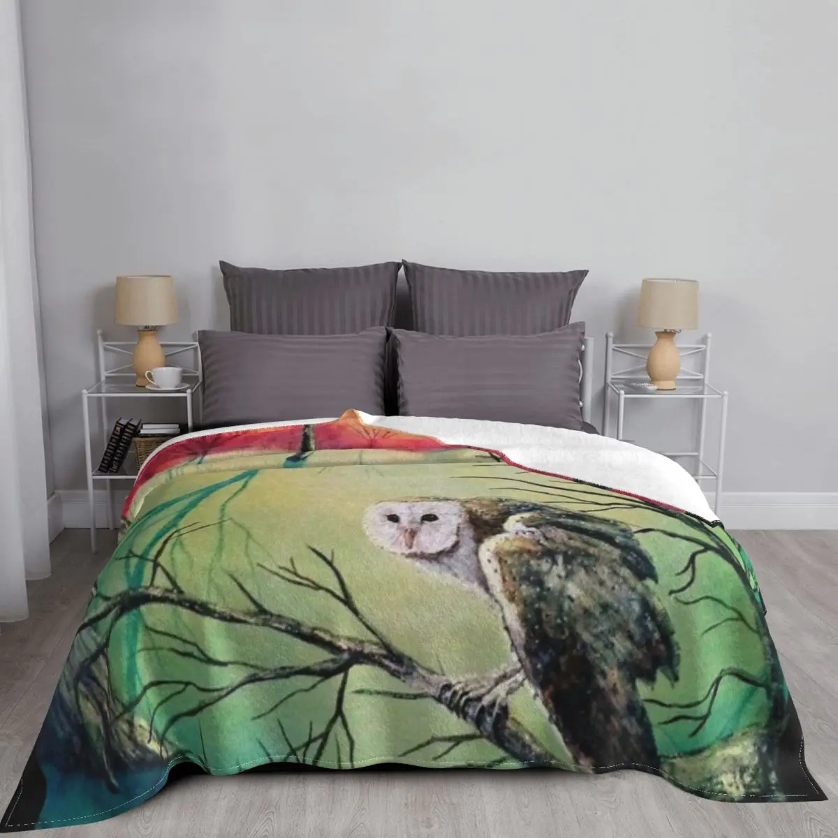 Soren Owl Of Ga Hoole Ультрамягкое одеяло из микрофлиса