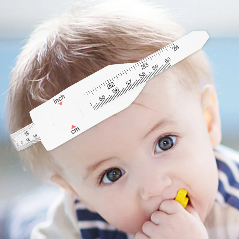 

2 Pcs Children's Head Measurement Tape Tailor Ruler Arm Circumference Waist Size Pp (polypropylene) Body Measuring