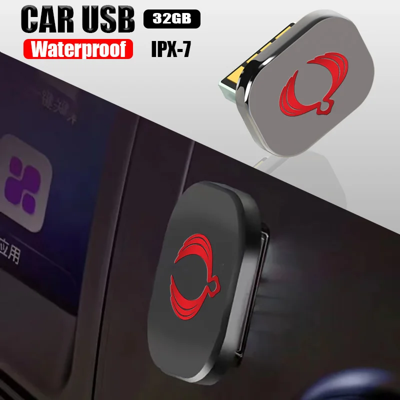 

1 шт. 32 ГБ Автомобильный USB мини-диск U-Диск Металлический USB для SsangYong Kyron Actyon Tivolan Korando Rexton Tivoli автомобильные аксессуары