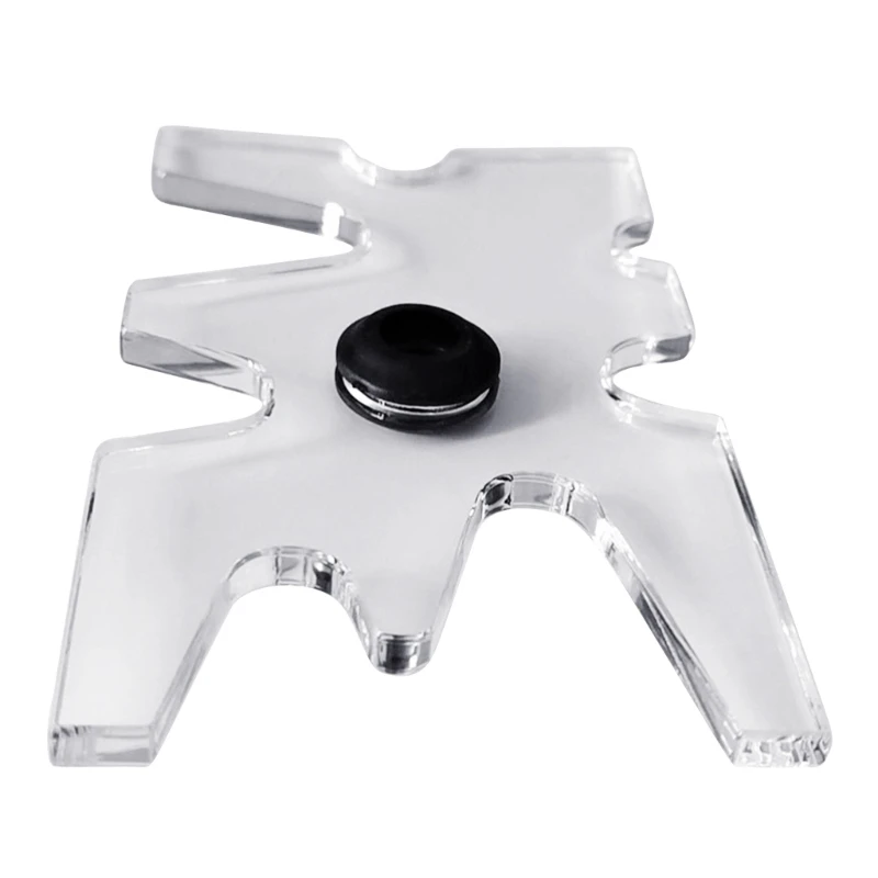 Прозрачная акриловая стойка для снукера бильярдный кий голова Mooseheads головка