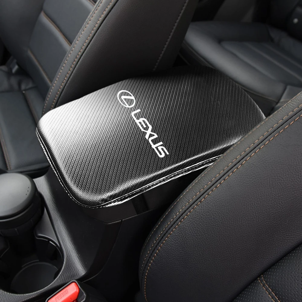 

Car Armrest Pad Soft Anti Scratch Waterproof Resistant Center Console Non-Slip Arm Rest For Lexus Sport Is250 Ct200h Rx300 Rx350