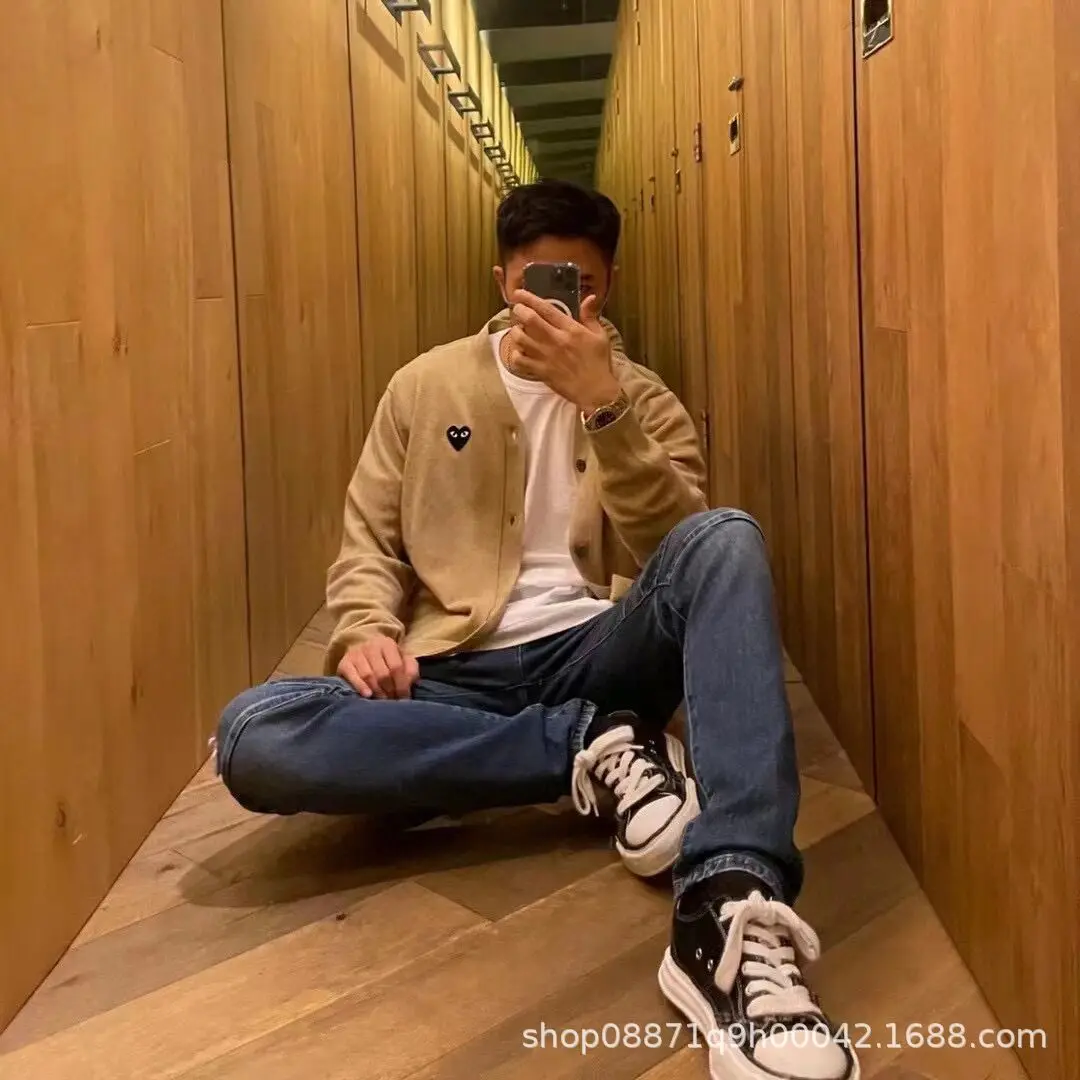 Вязаный мужской кардиган