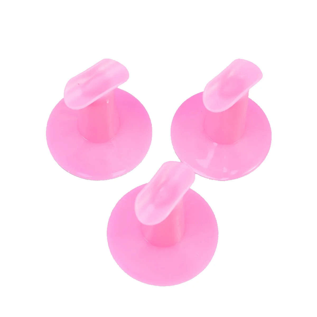 

3PCS Hard Plastic Finger Stand Support Rest Nail Design Painting Salon DIY