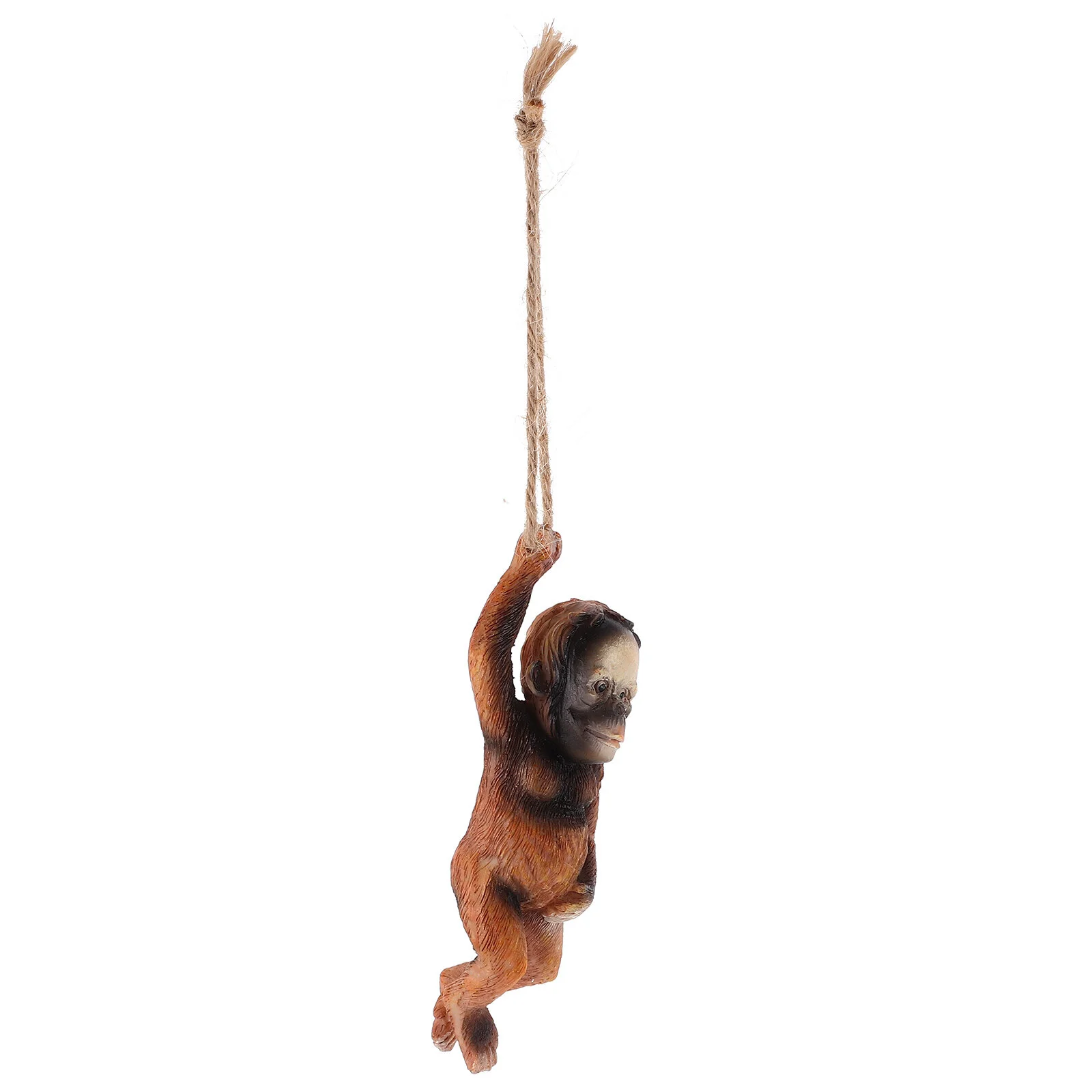 

Pendant Monkey Crafts Statue Garden Figurine Fake Figure Yard Decor Tree Hanging