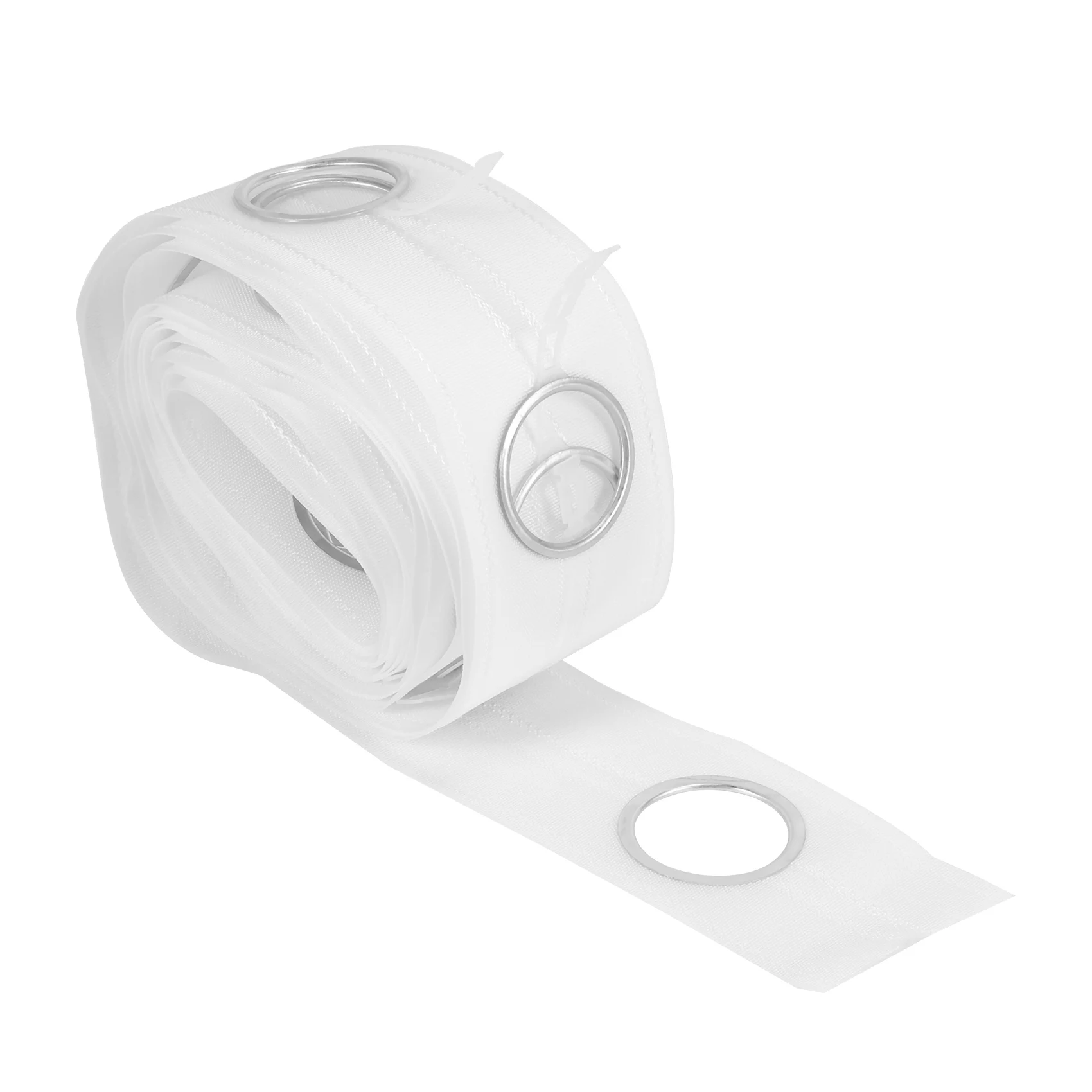 Лента для штор с ушками 5 м 40 колец аксессуары шитья серебряные шторы Новинка