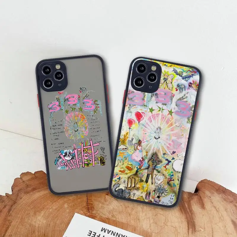 

Swedish Rapper Bladee 333 Phone Case For iphone 13 12 11 Pro Max Mini XS 8 7 Plus X SE 2020 XR Matte Transparent Cover