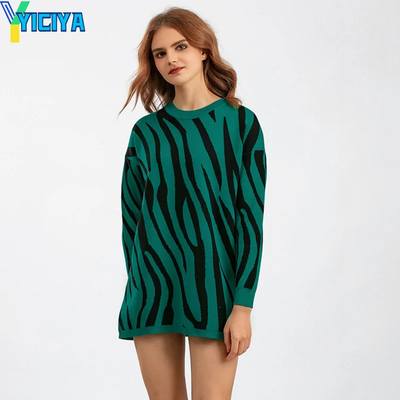 

Свитер YICIYA y2k, женская одежда, топы, вязаная одежда, осень-зима 2023, Топ с длинным рукавом, пуловеры, уличная одежда, свитер, женская одежда