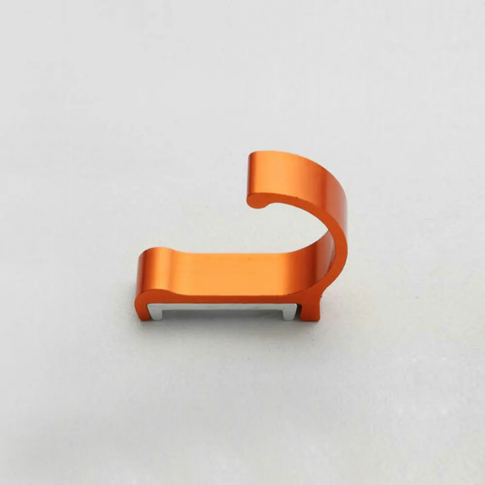 

5pcs Hook +2pc Expansion Screw +2pc Screw Colorful Aluminum Wall Mounted Hook Coat Robe Hook Clothes Bag Towel Hanger Hook