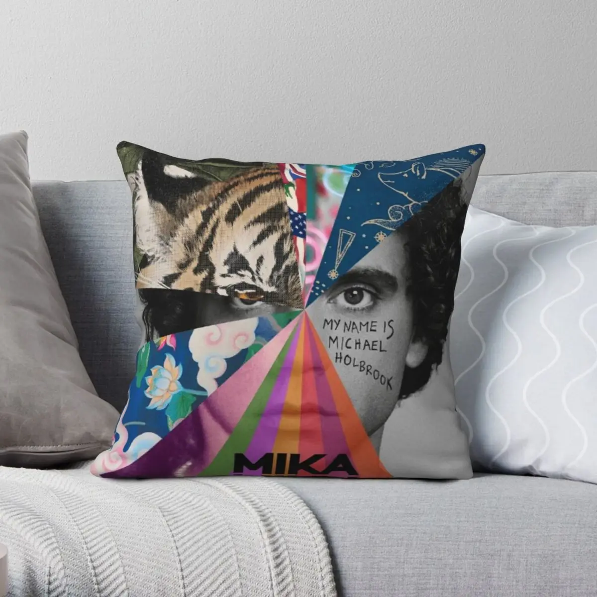 

Подушка Mika, искусственная Полиэстеровая льняная бархатная декоративная Декоративная Подушка на молнии, детская подушка, размеры 45x45