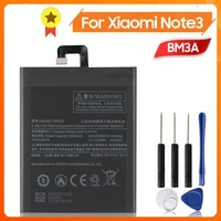 bm3a phone battery for xiao mi note3 note 3 bm3a 3400mah replacement battery tool