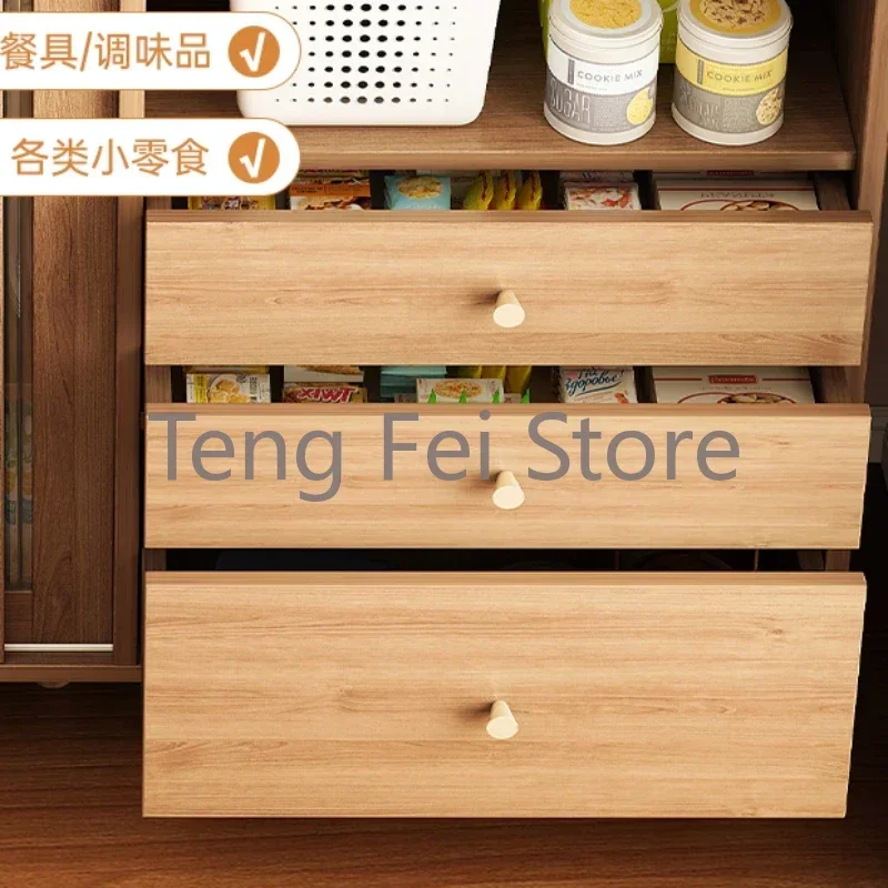 Шкаф-сервант для столовой скандинавский дисплей кухонный сервант гостиной