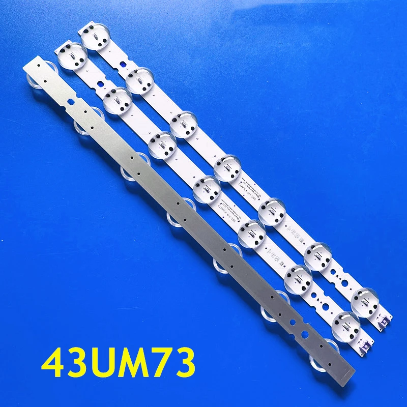 Светодиодная лента для 43UM7300PWA 43UM7400PLB 43UM7450PLA 43UM751C 43UM7600PLB 43UM7500PLA 43UM751C HC430DQG SSC_Y19 Trident_43UM75